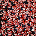 Standard Imported Tossed American Flag Bandanna